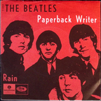 The Beatles - Paperback Writer / Rain (Norway)