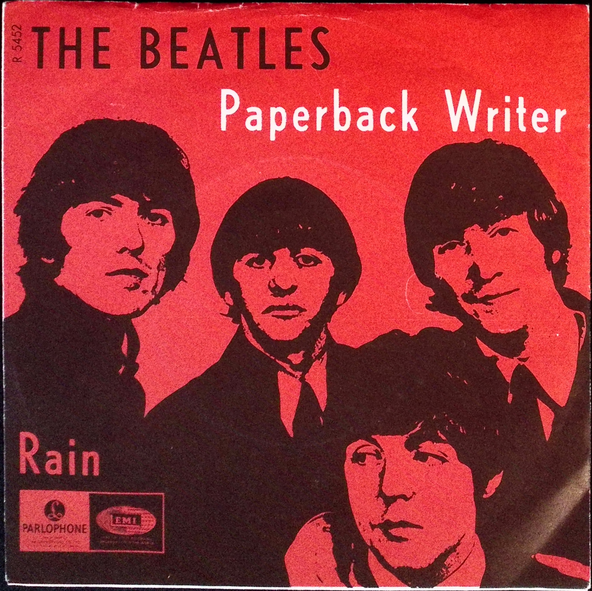 The Beatles - Paperback Writer / Rain (Norway)