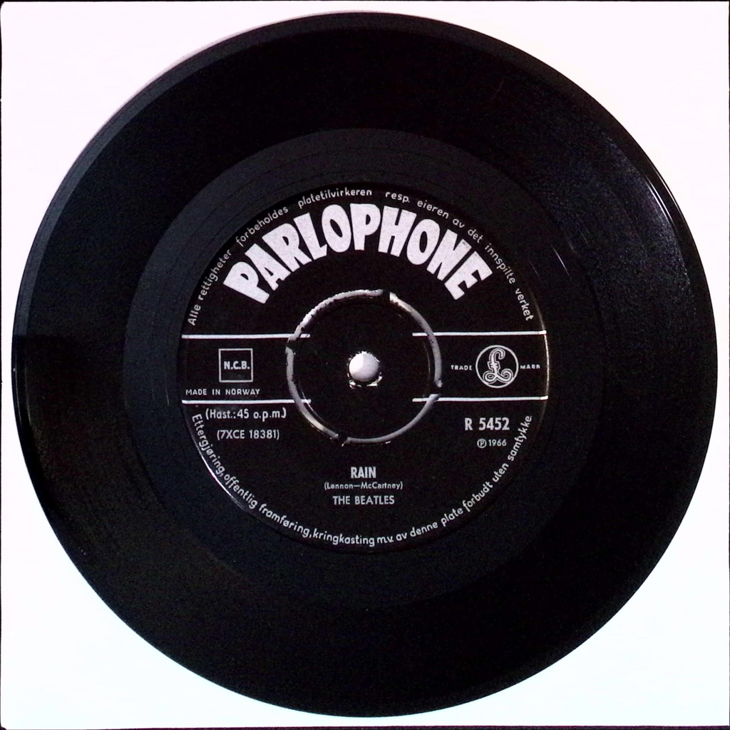The Beatles - Paperback Writer / Rain (Norway)