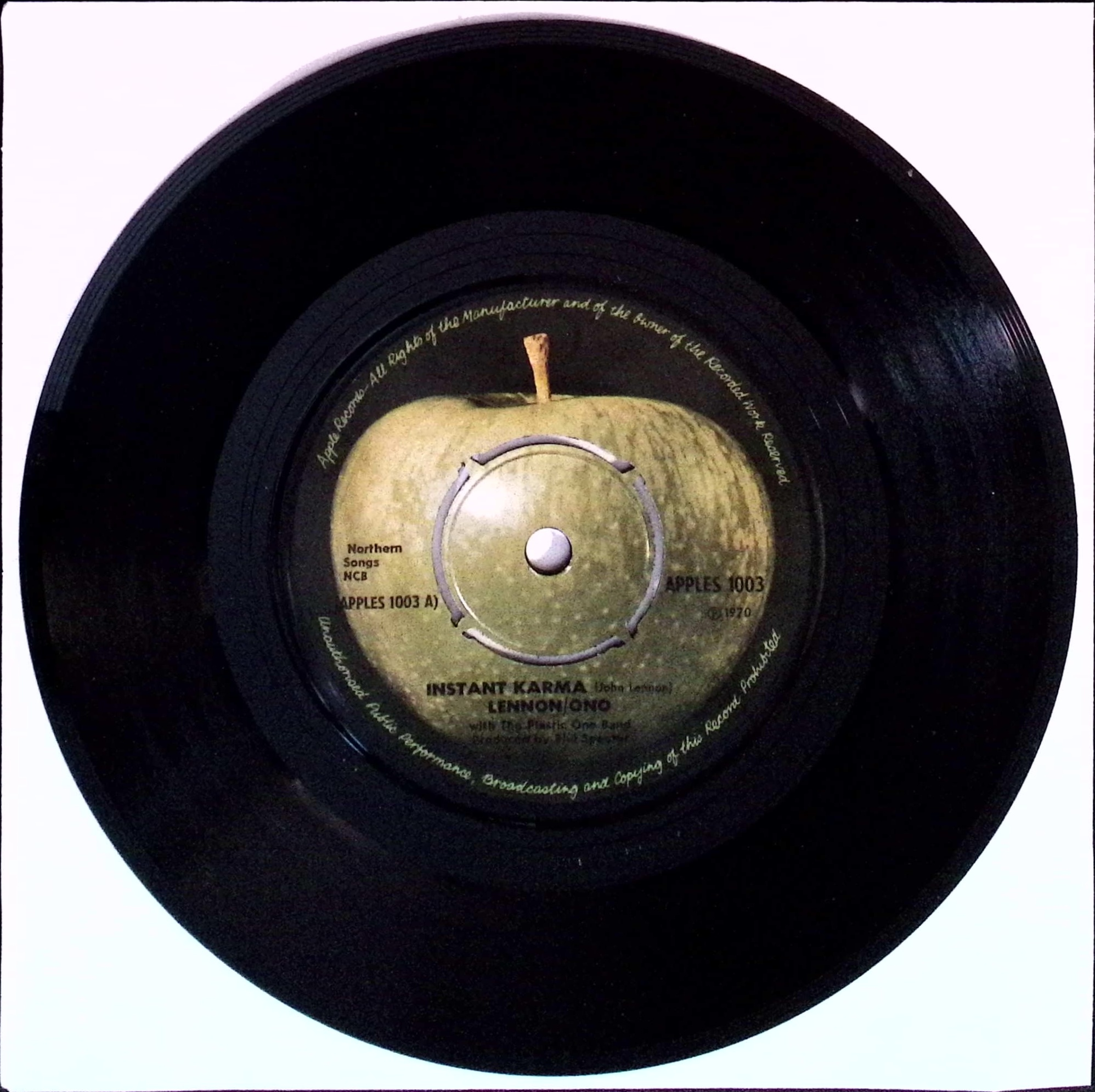 John Lennon - Instant Karma / Who has seen the wind (Norway)