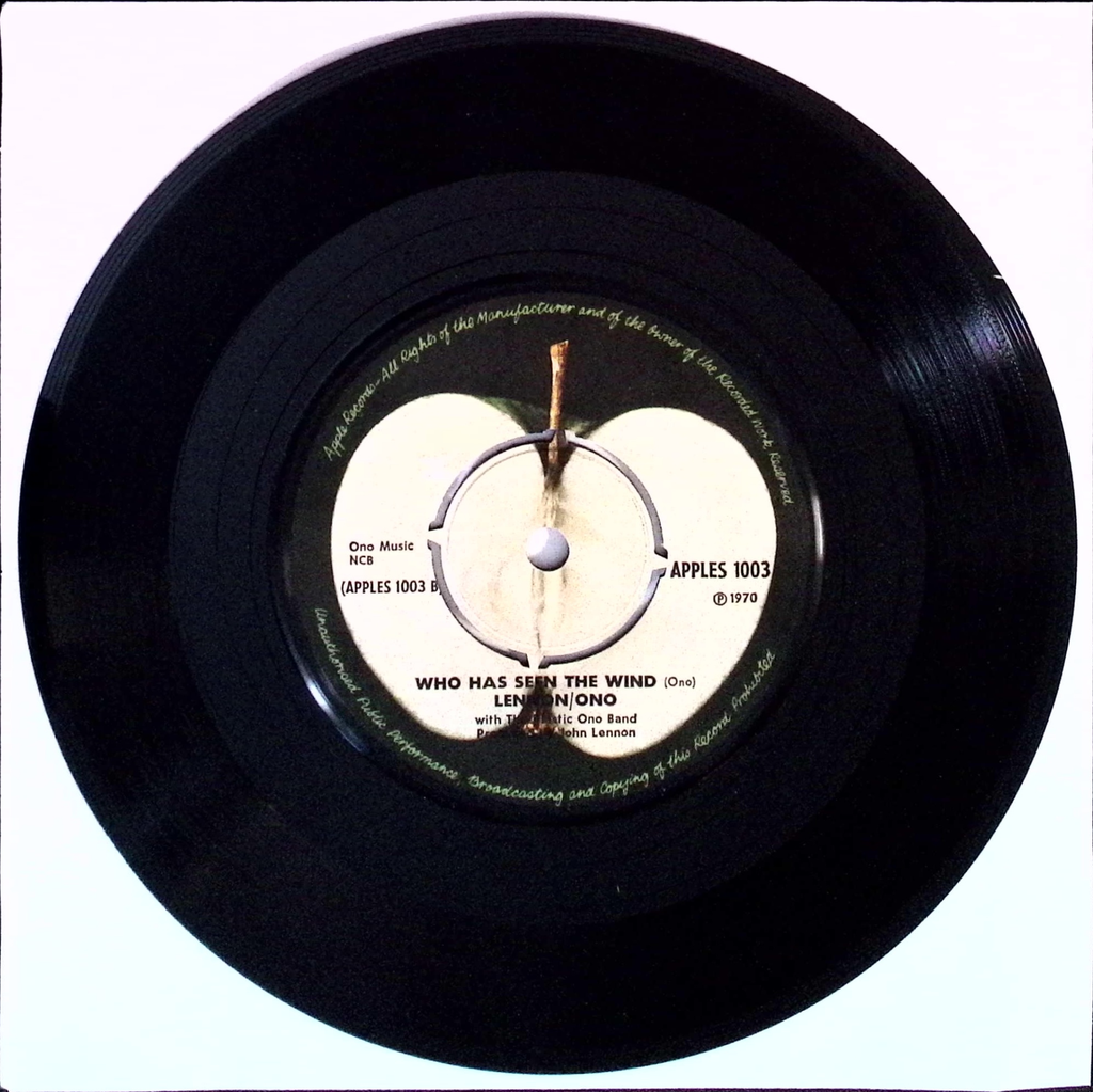 John Lennon - Instant Karma / Who has seen the wind (Norway)
