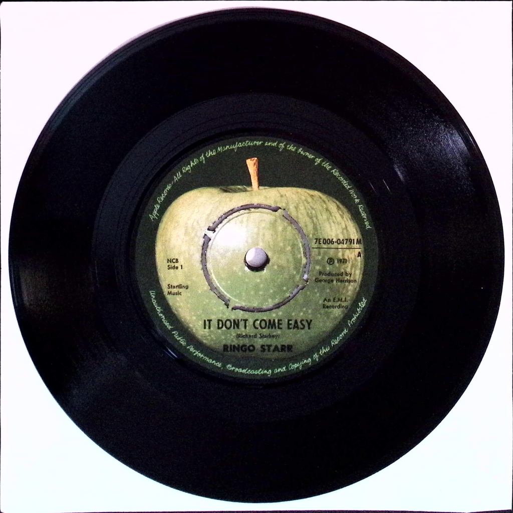 Ringo Starr - It Don't Come Easy / Early 1970 (Norway)