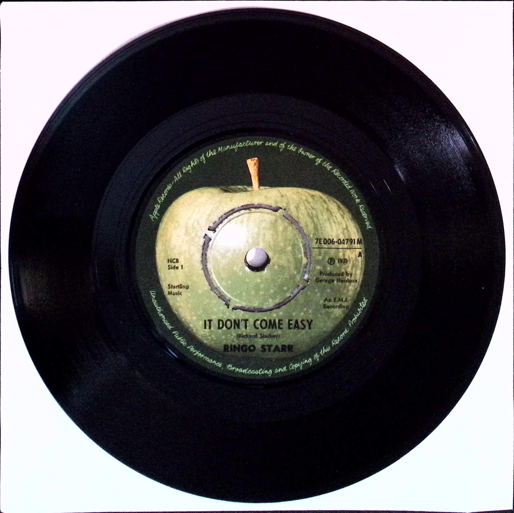 Ringo Starr - It Don't Come Easy / Early 1970 (Norway)