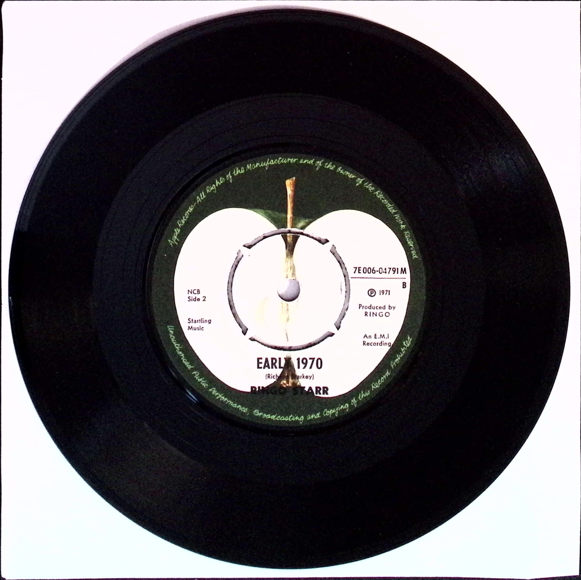 Ringo Starr - It Don't Come Easy / Early 1970 (Norway)