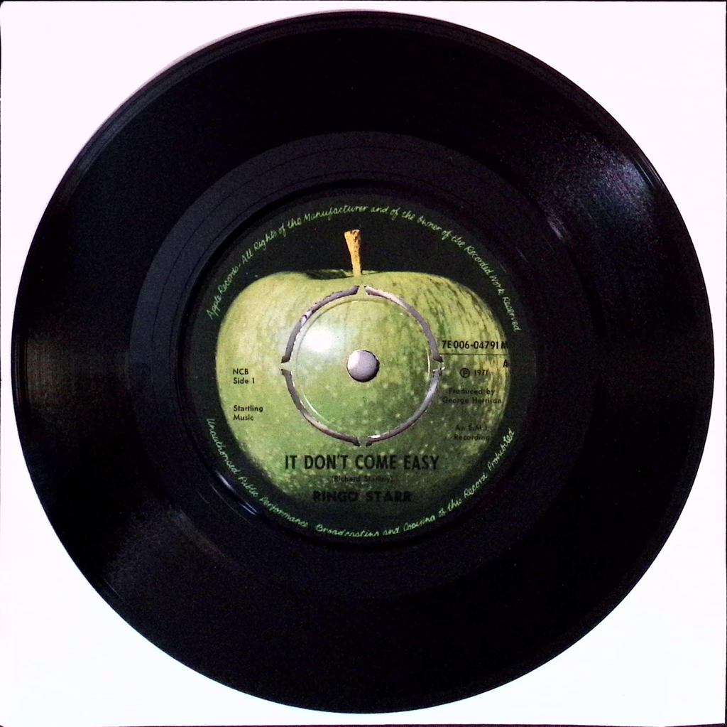 Ringo Starr - It Don't Come Easy / Early 1970 (Norway)