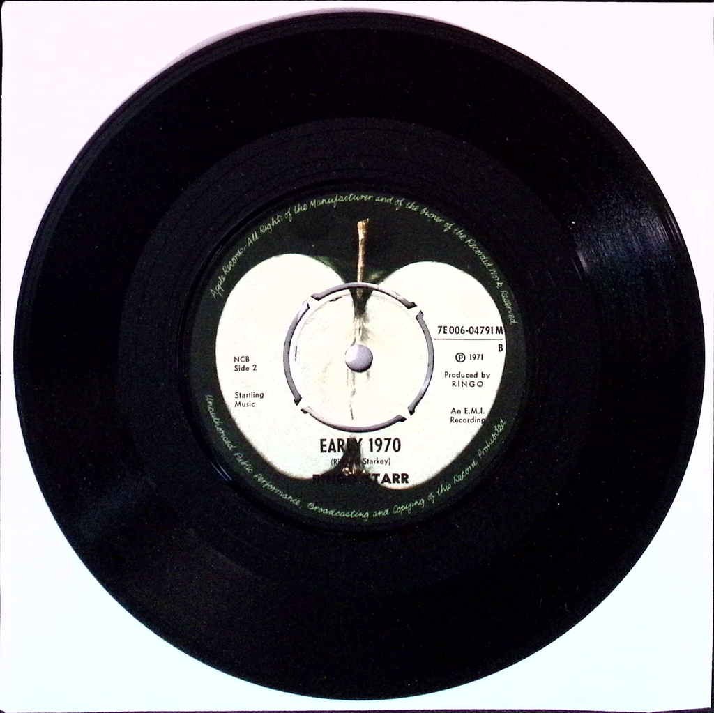 Ringo Starr - It Don't Come Easy / Early 1970 (Norway)