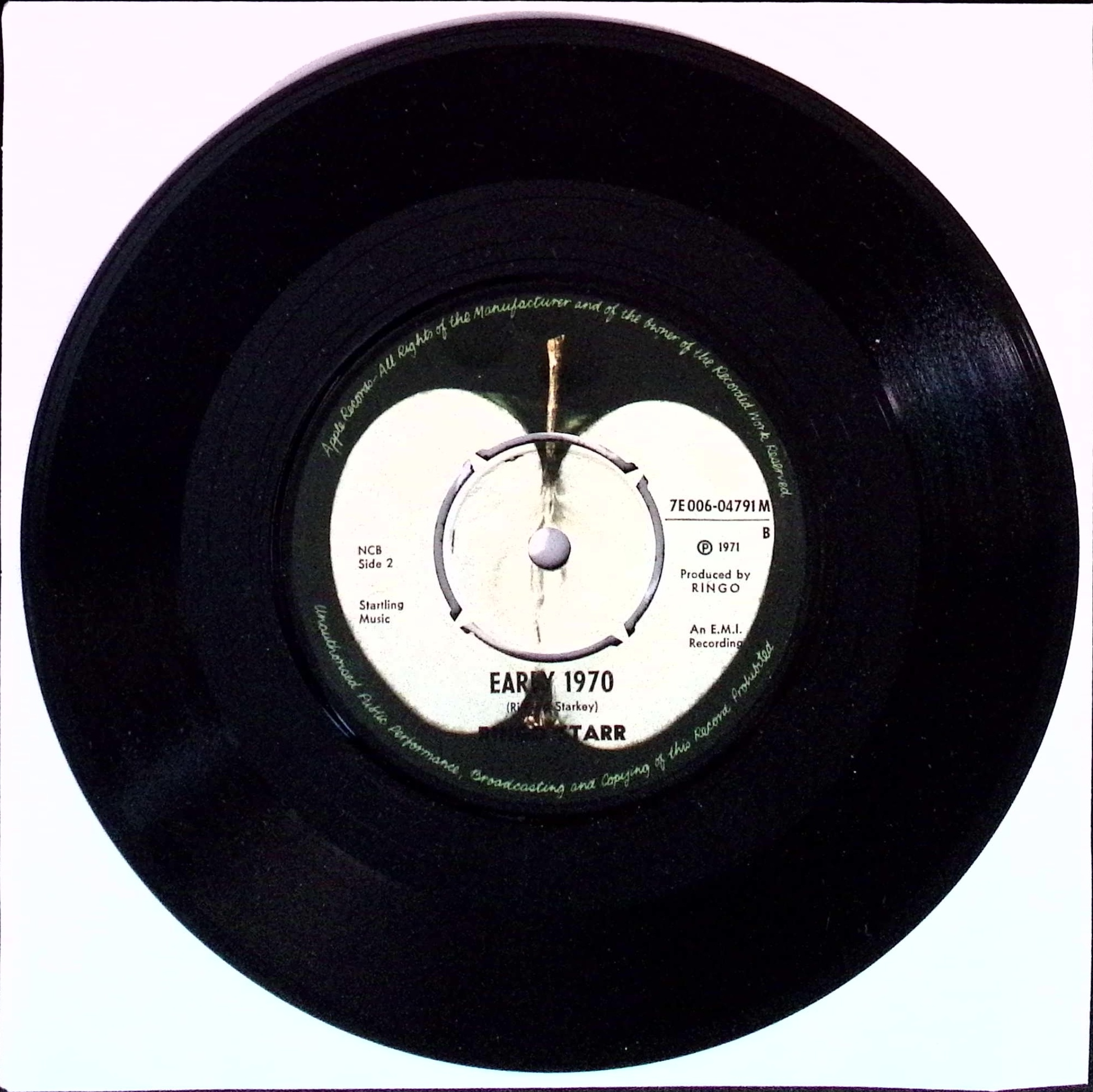 Ringo Starr - It Don't Come Easy / Early 1970 (Norway)