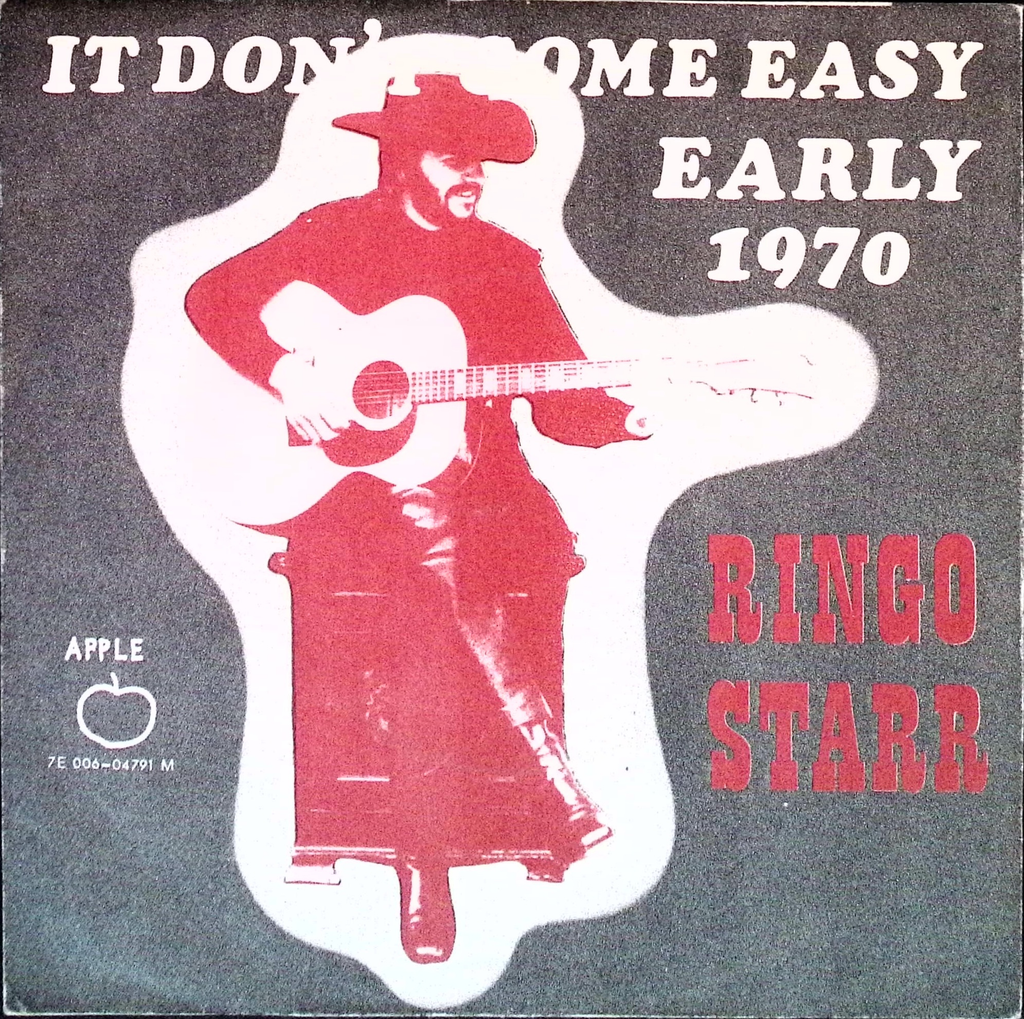 Ringo Starr - It Don't Come Easy / Early 1970 (Norway)