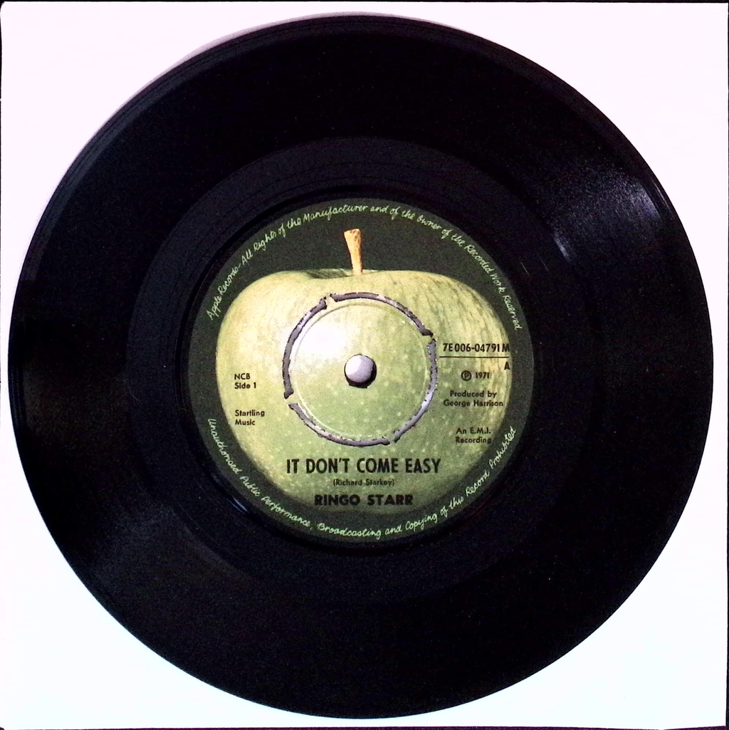 Ringo Starr - It Don't Come Easy / Early 1970 (Norway)