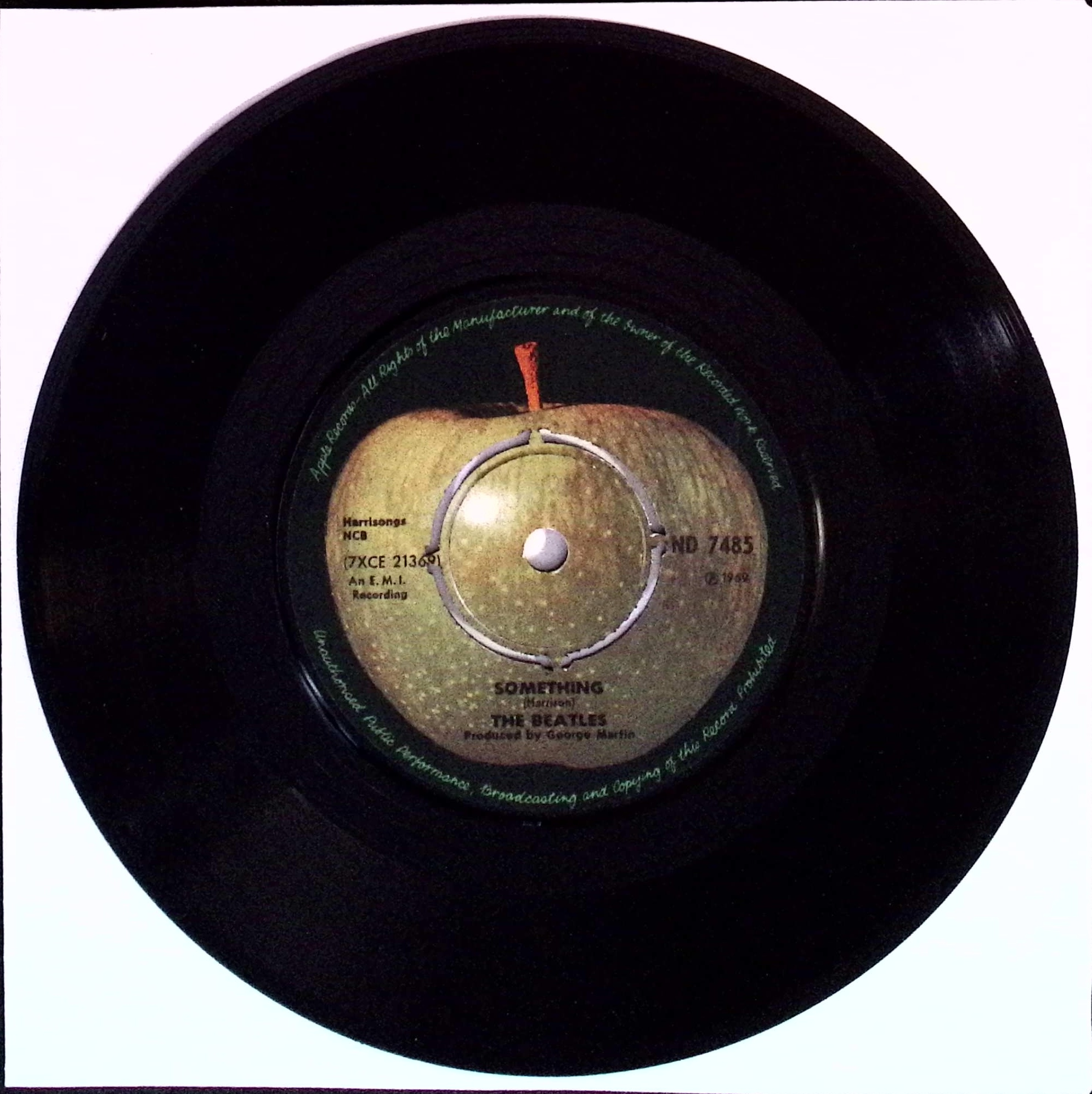 The Beatles - Something / Come Together (Norway)