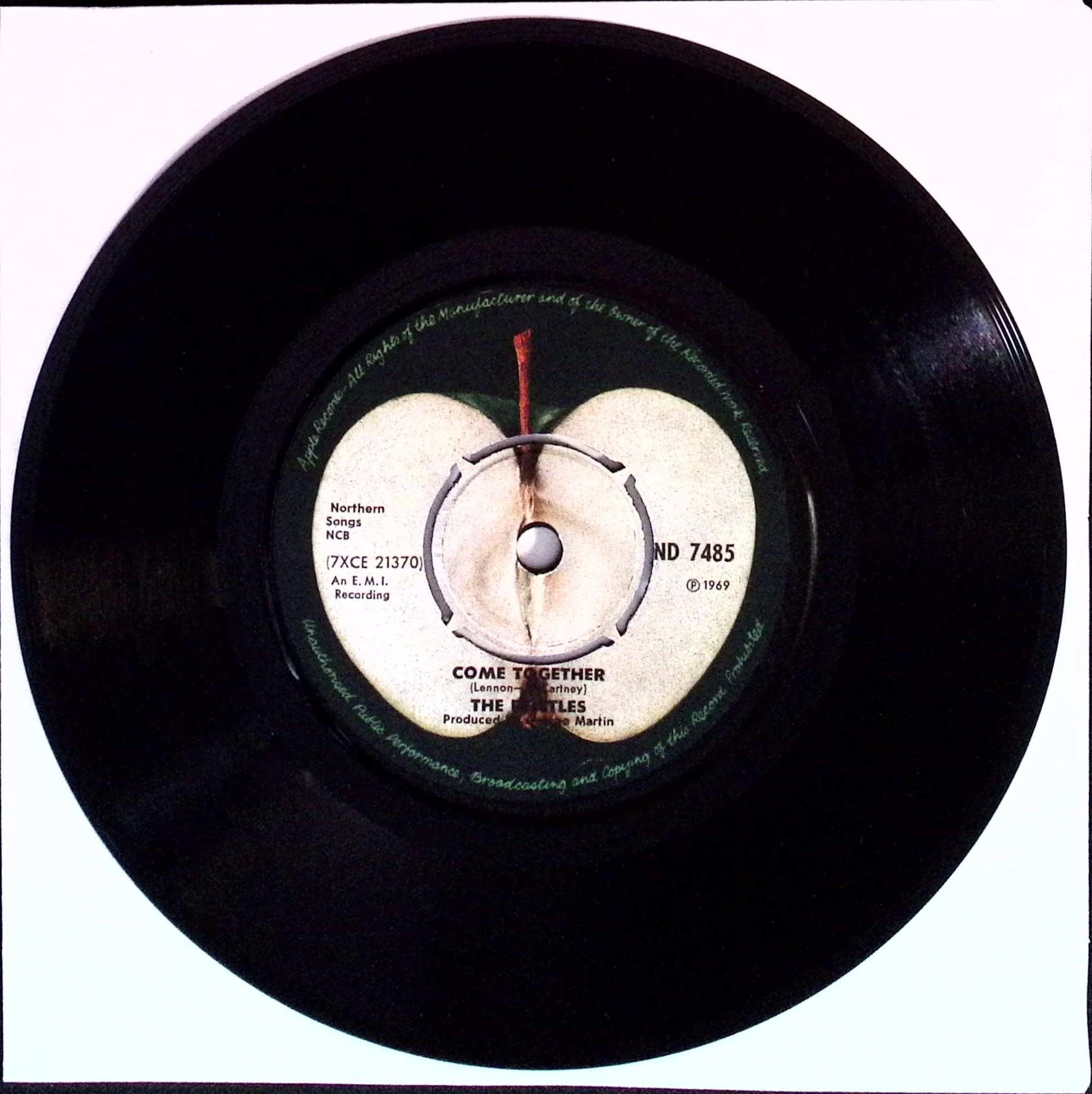 The Beatles - Something / Come Together (Norway)