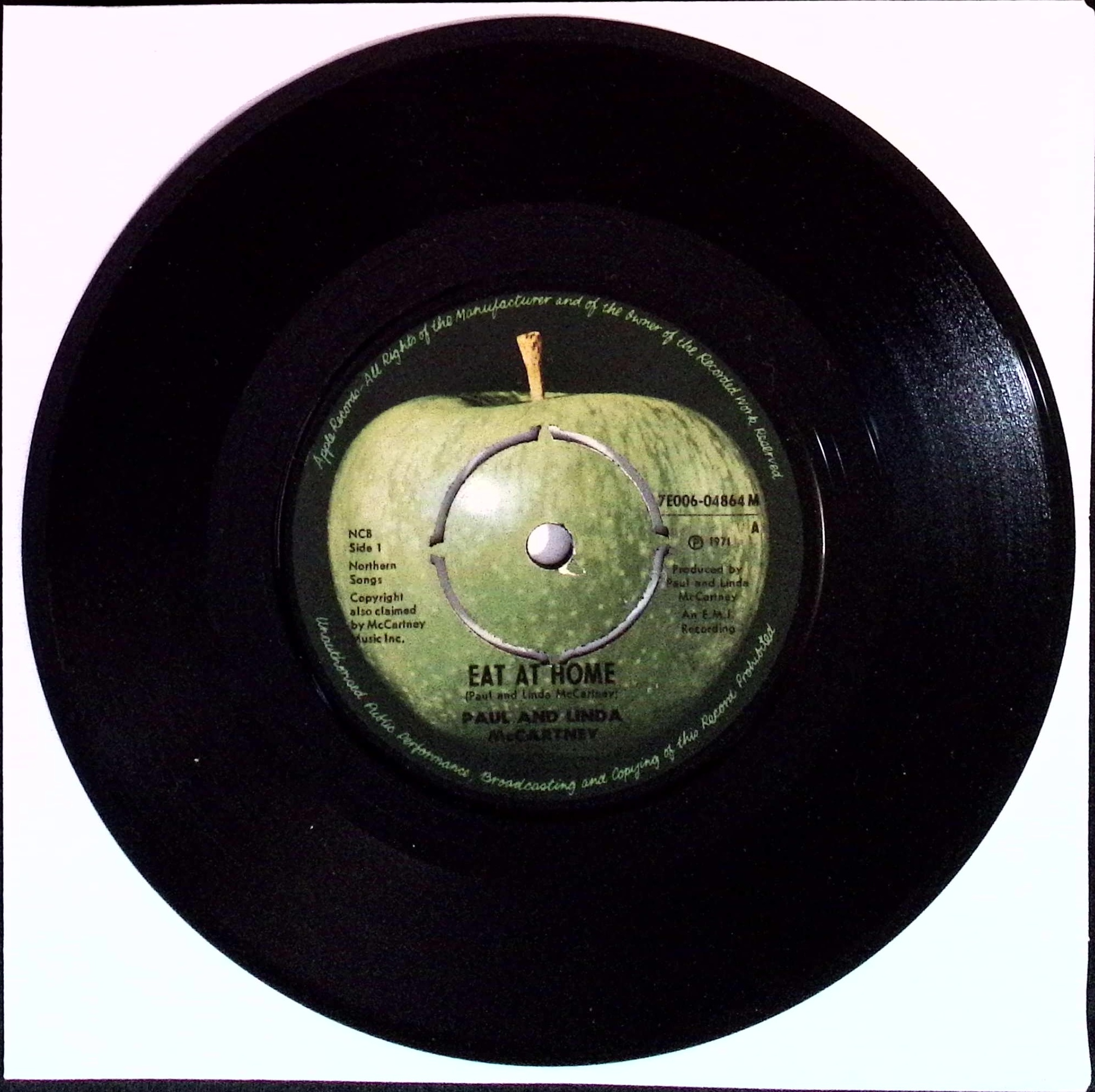 Paul Mccartney - Eat At Home / Smile Away (Norway)