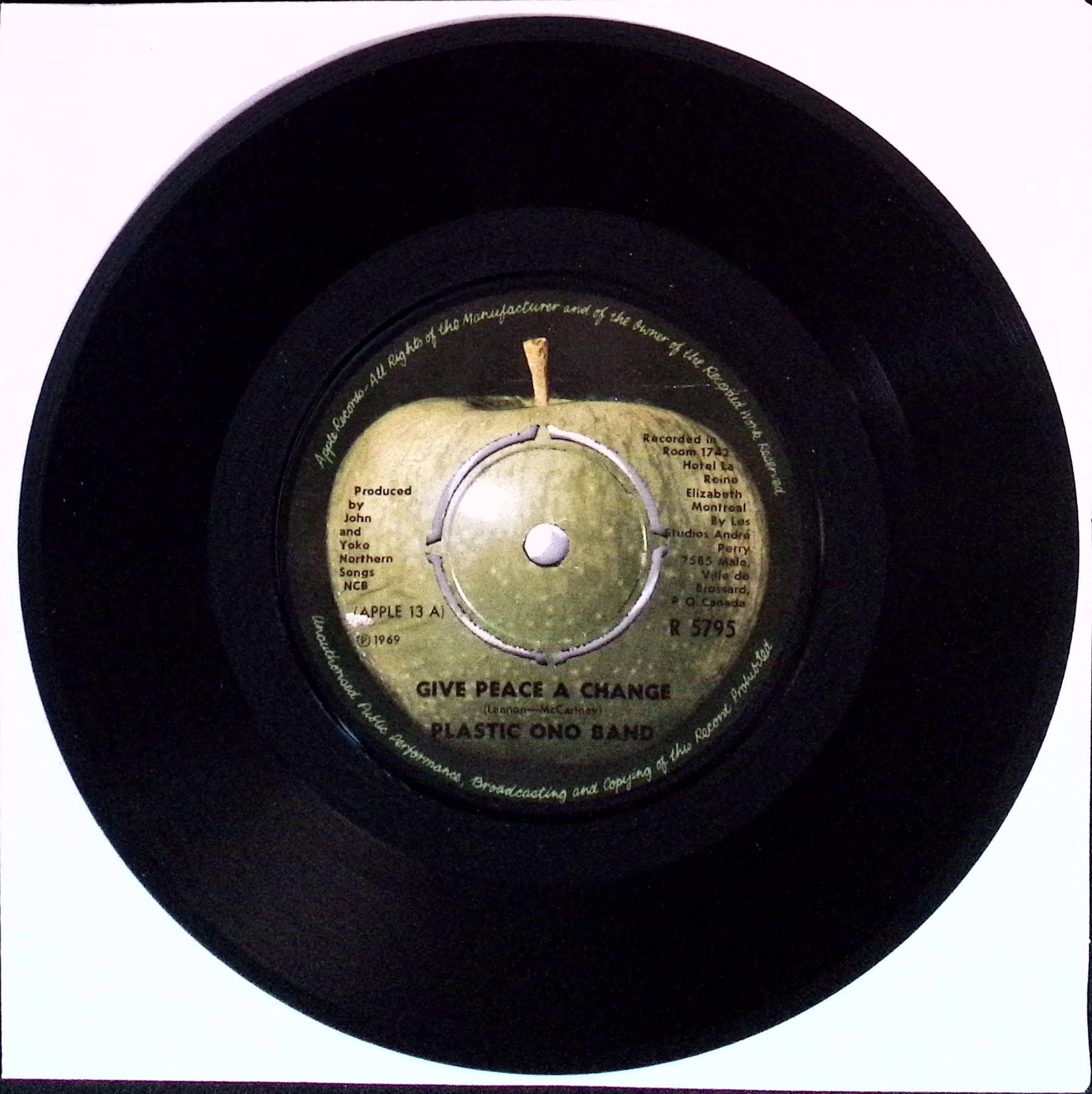 John Lennon - Give Peace A Chance / Remember Love (Norway)
