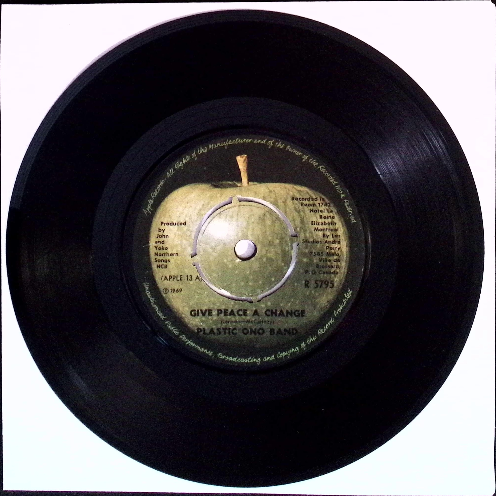John Lennon - Give Peace A Chance / Remember Love (Norway)