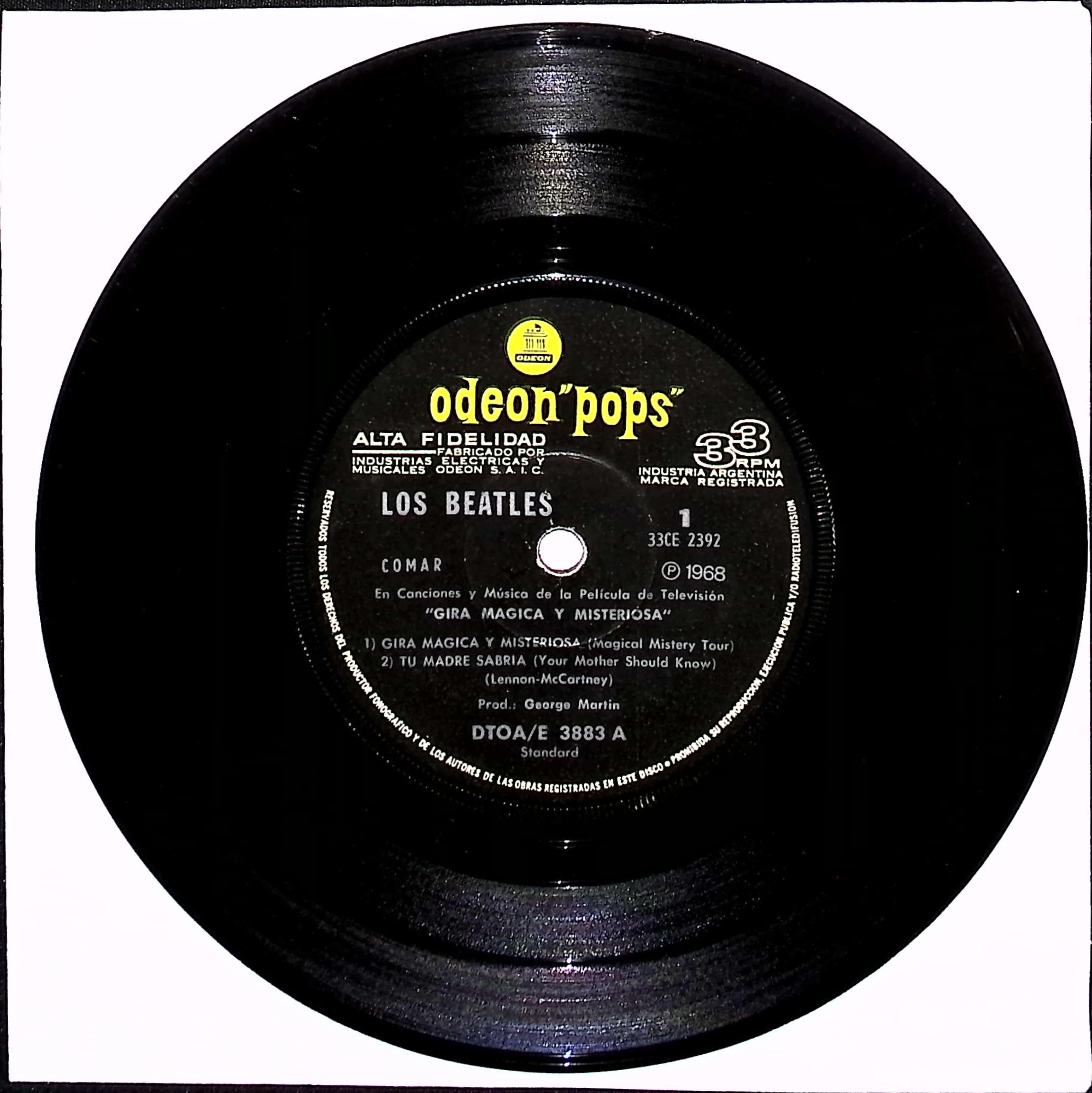 The Beatles - Magical Mystery Tour (Argentina)