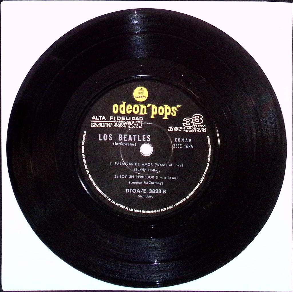 The Beatles - Ticket To Ride (Argentina)