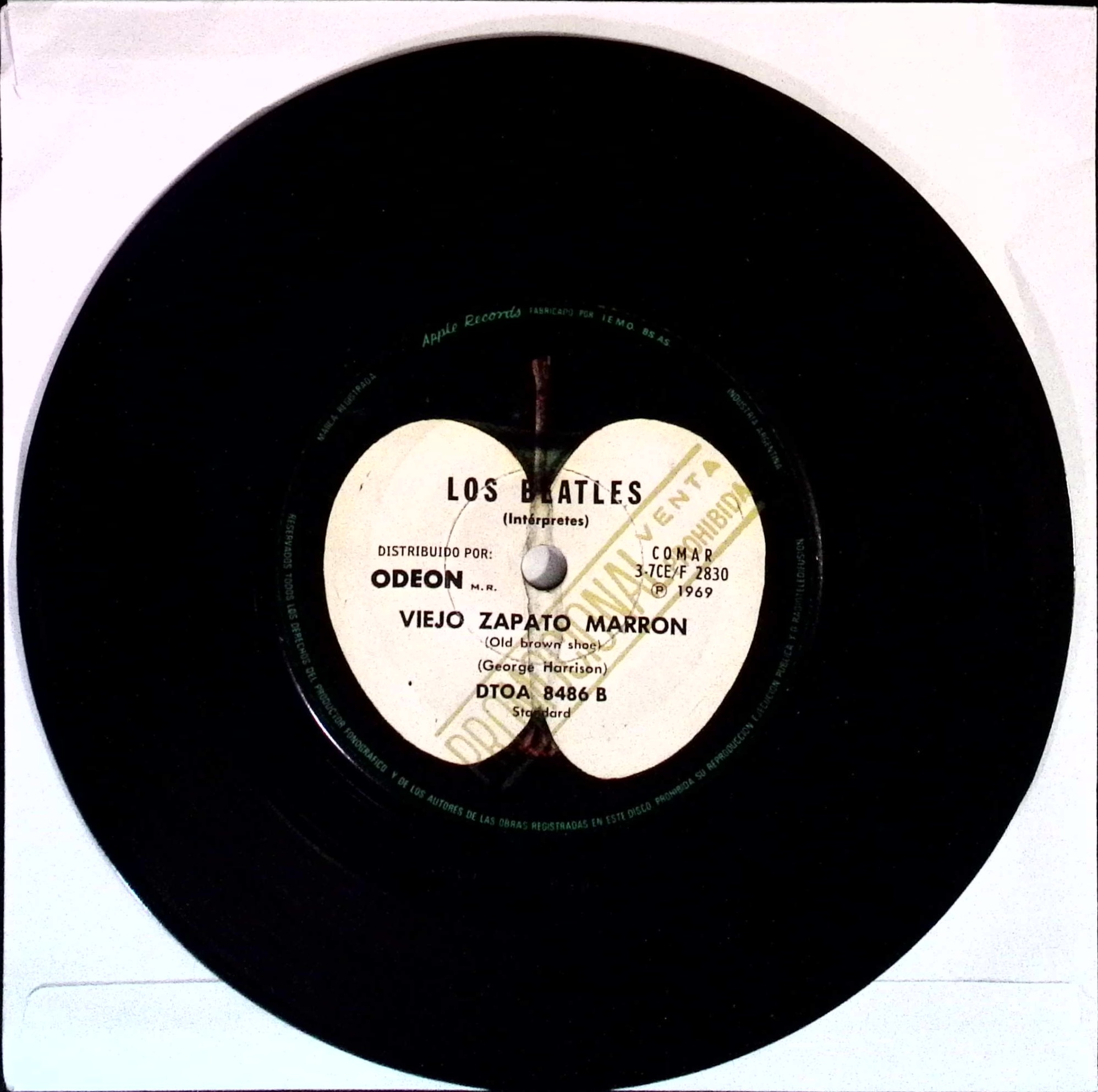 The Beatles - The Ballad Of John and Yoko / Old Brown Shoe (Argentina)