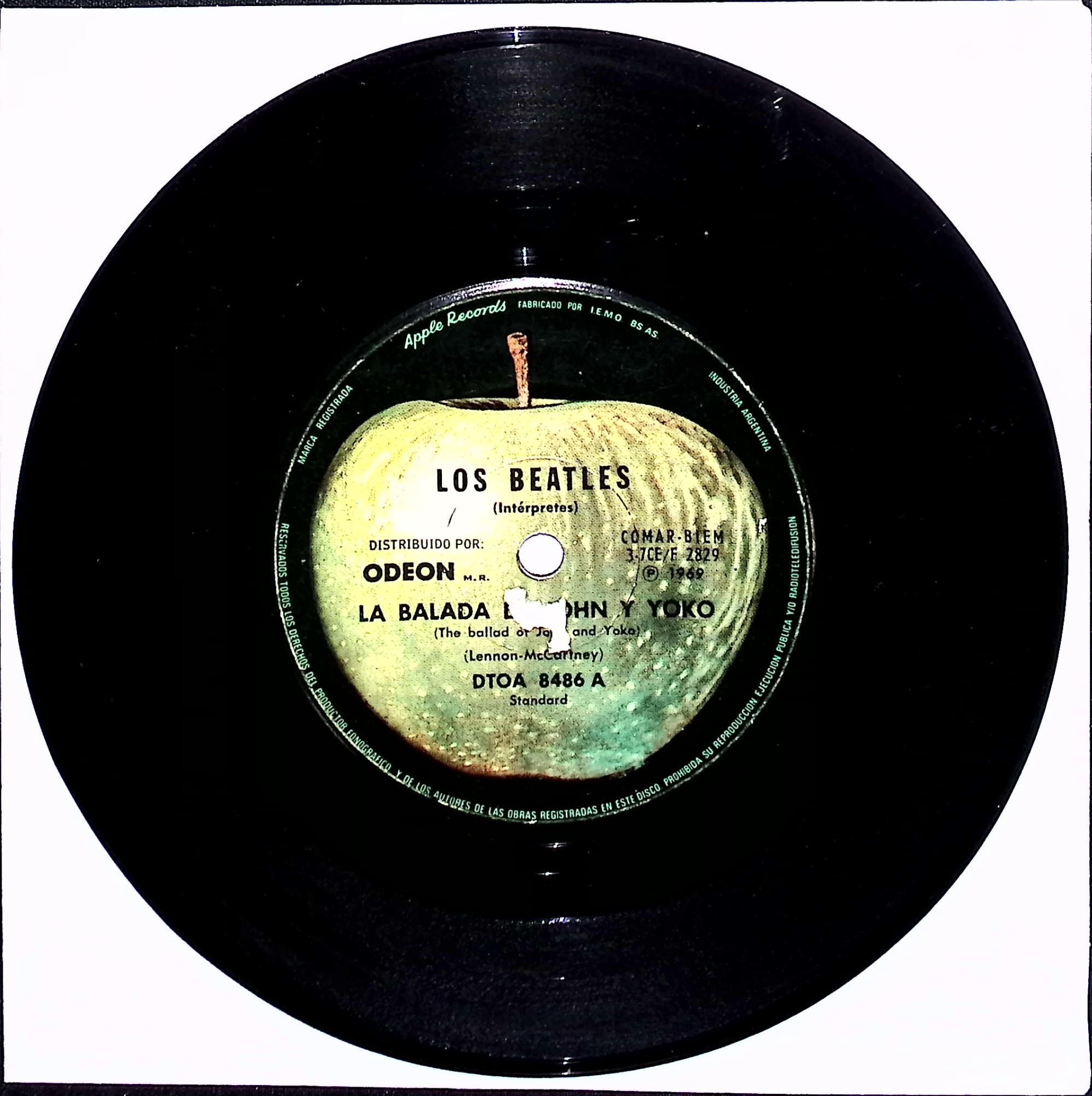 The Beatles - The Ballad Of John and Yoko / Old Brown Shoe (Argentina)