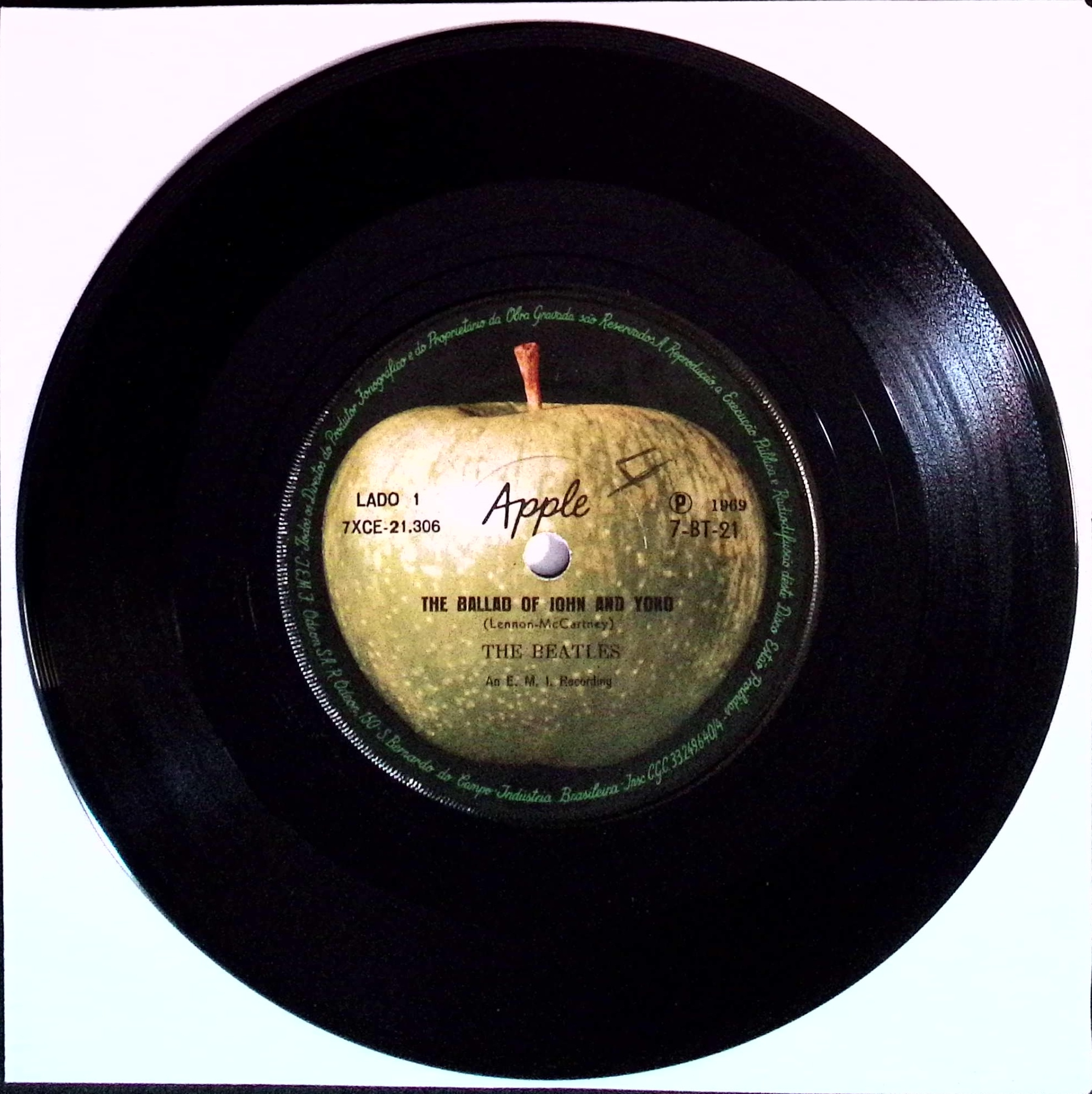The Beatles - The Ballad Of John and Yoko / Old Brown Shoe (Brazil)