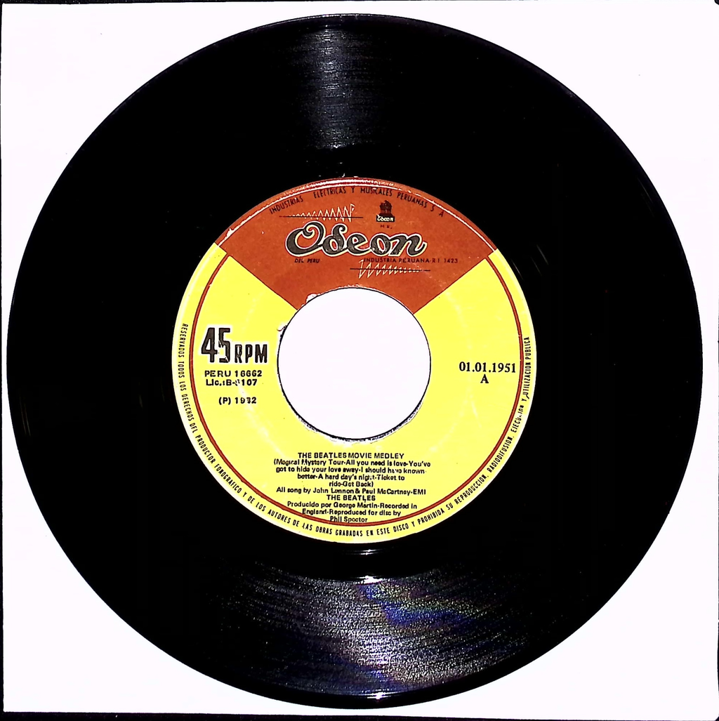 The Beatles - The Beatles Movie Medley  (Peru)