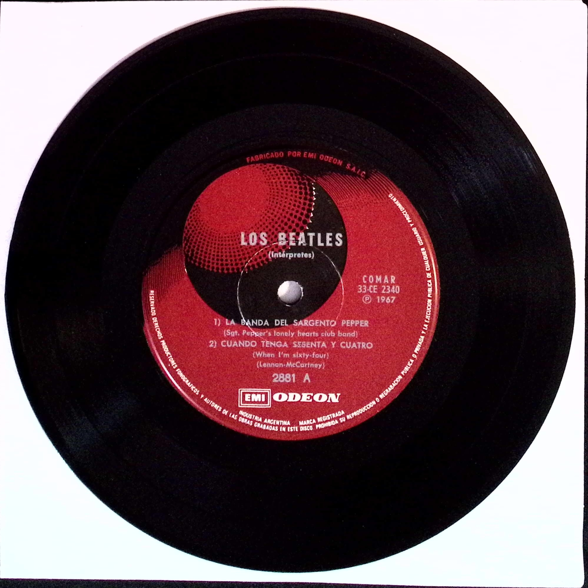 The Beatles - Sgt.Peppers Lonely Hearts Club Band (Argentina)