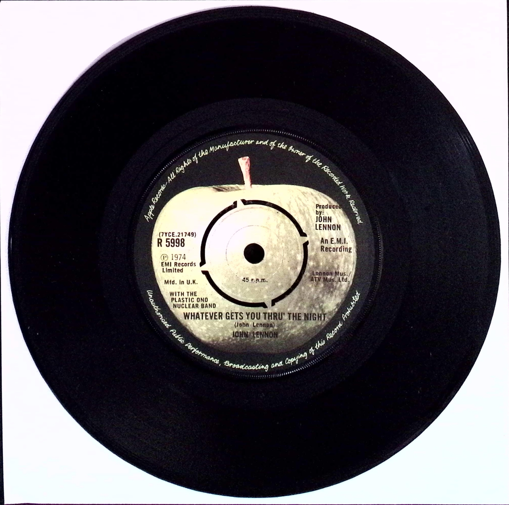 John Lennon - Whatever gets you thru' the night / Beef Jerky (Sweden)