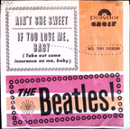 The Beatles - Ain't she sweet / If you love me baby (Sweden)