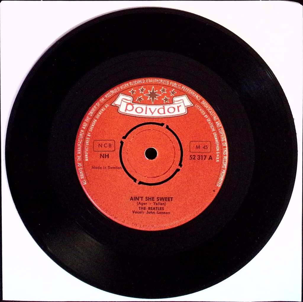 The Beatles - Ain't she sweet / If you love me baby (Sweden)