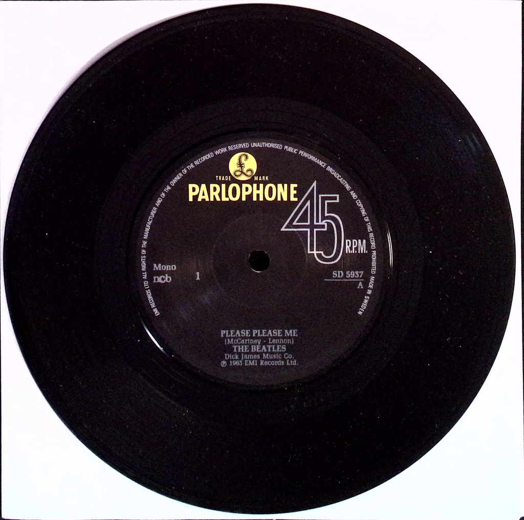 The Beatles - Please Please Me / Love me do (Sweden)