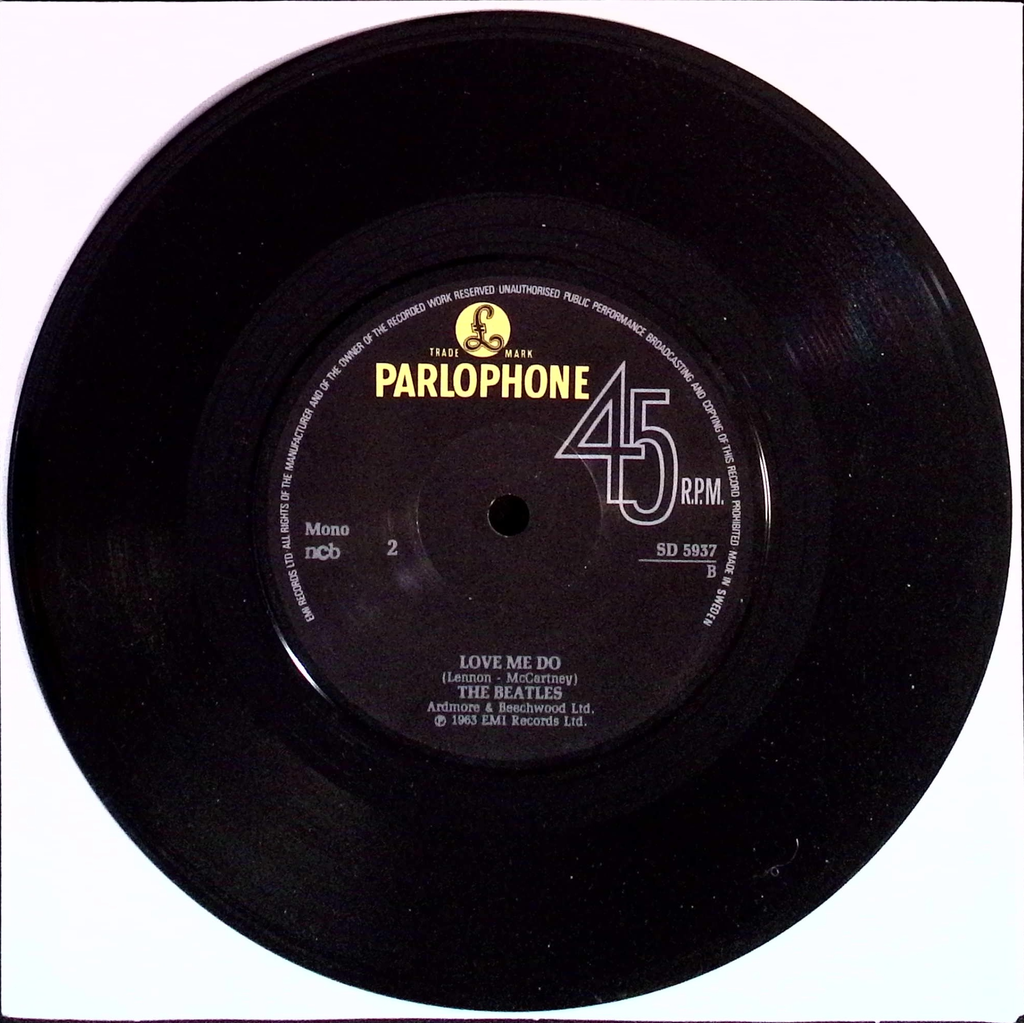 The Beatles - Please Please Me / Love me do (Sweden)