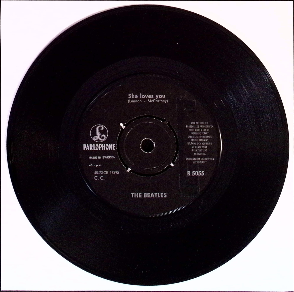 The Beatles - She Loves You / I'll get you (Sweden)