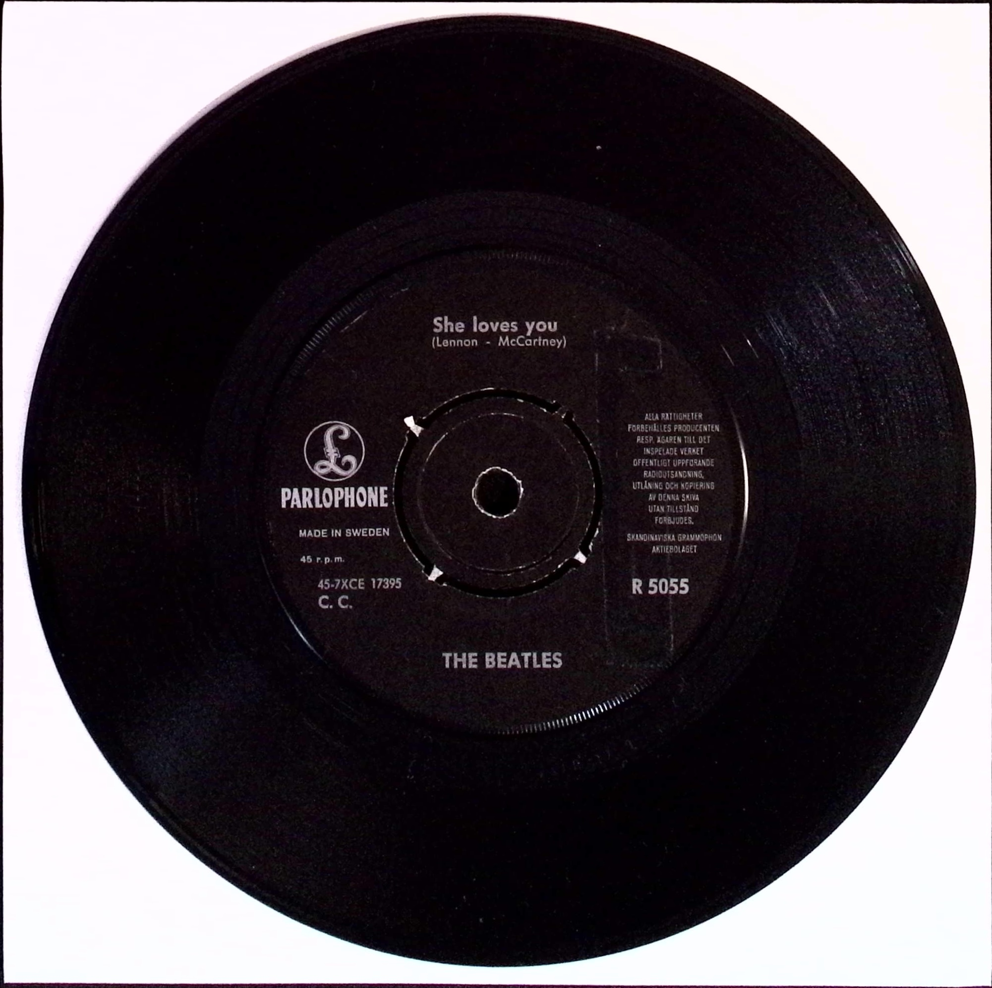 The Beatles - She Loves You / I'll get you (Sweden)