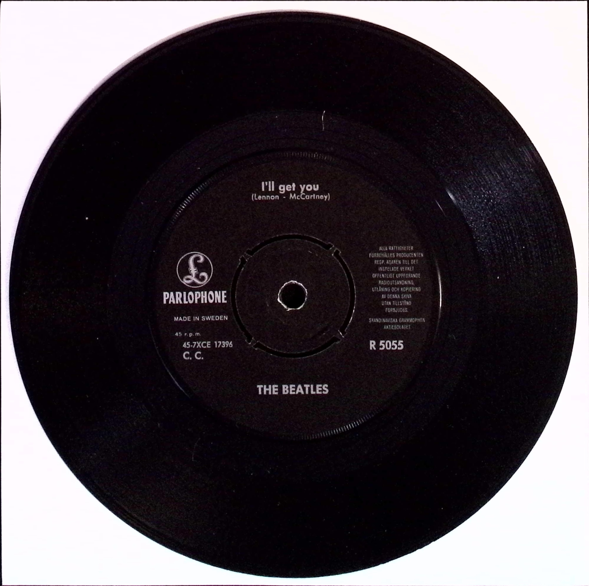 The Beatles - She Loves You / I'll get you (Sweden)