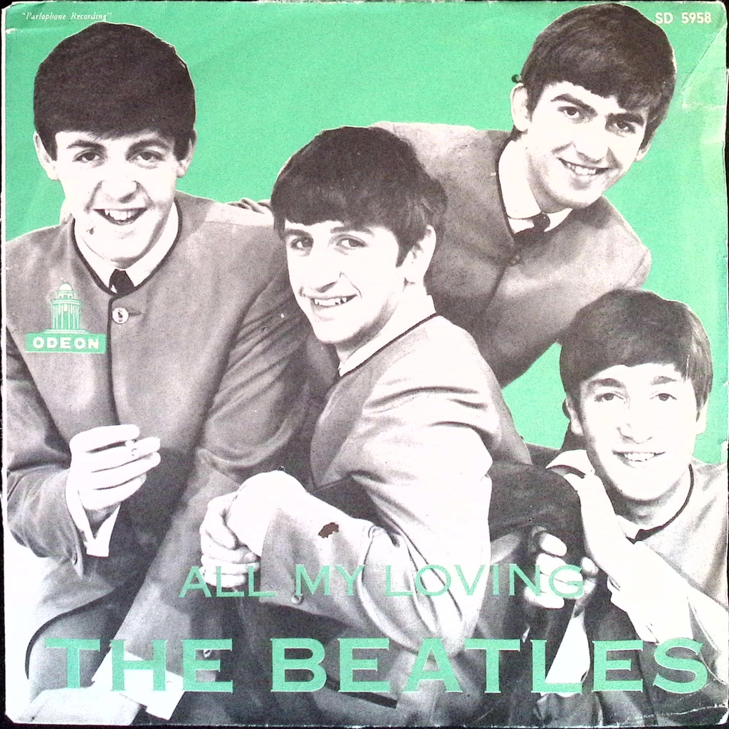 The Beatles - All My Loving / I Saw Here Standing There (Sweden)
