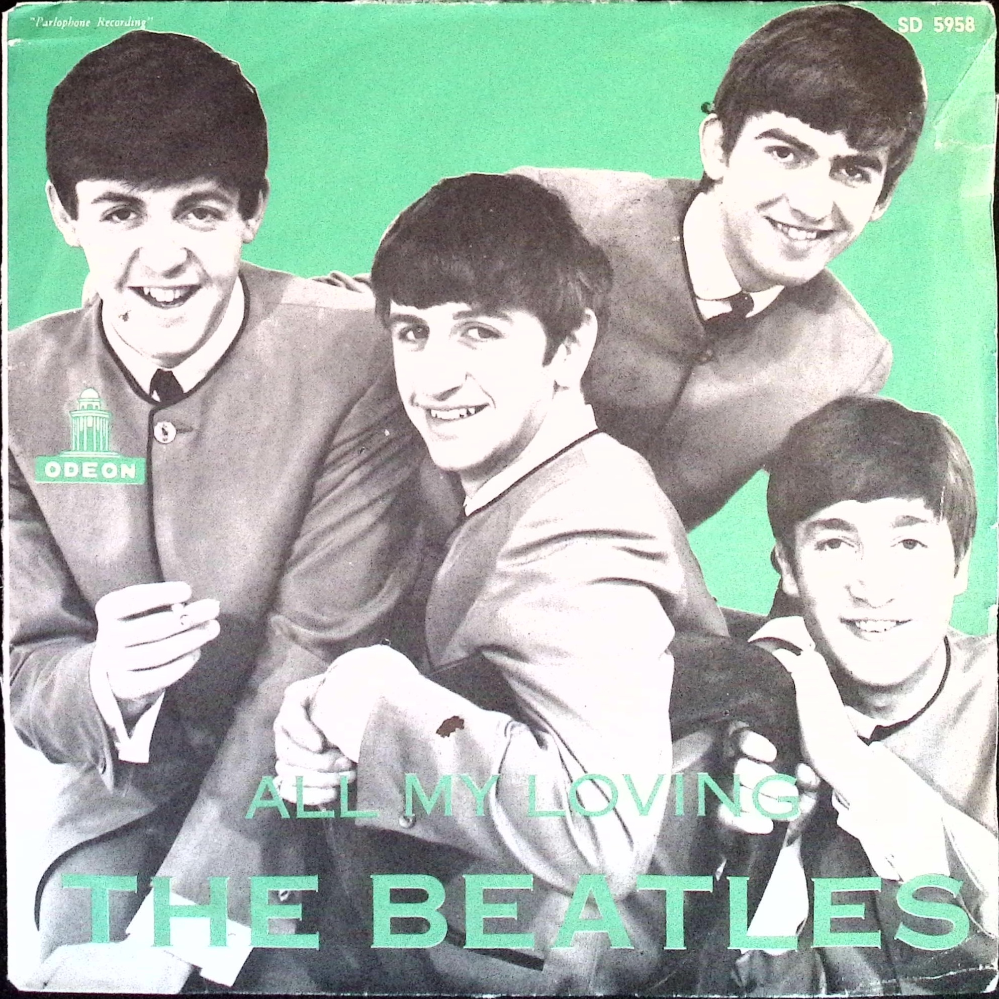 The Beatles - All My Loving / I Saw Here Standing There (Sweden)