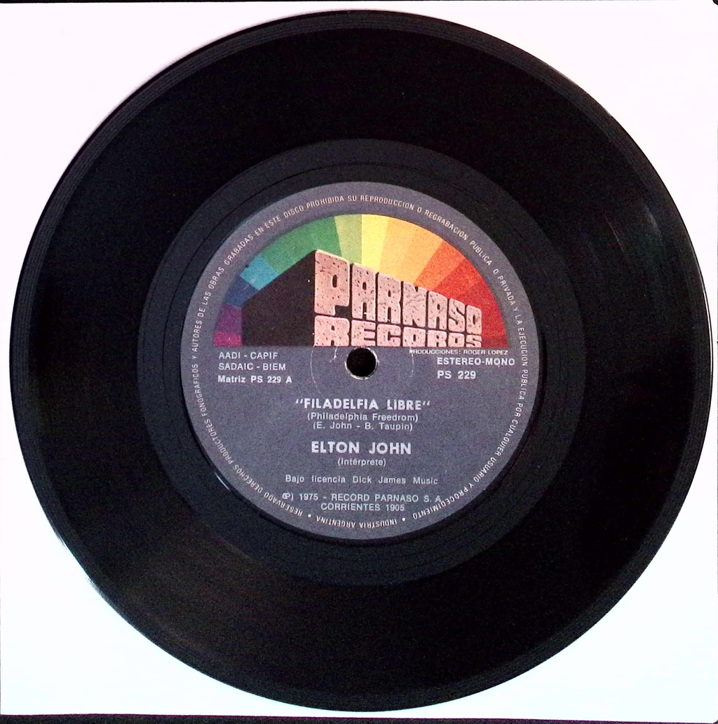 The Elton John band with John Lennon - Philadelphia Freedom / I saw Here Standing There (Argentina)
