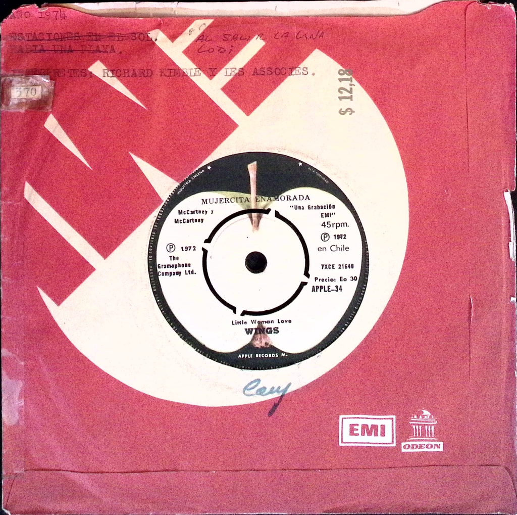 Paul Mccartney - Mary Had A Little Lamb (Chile)