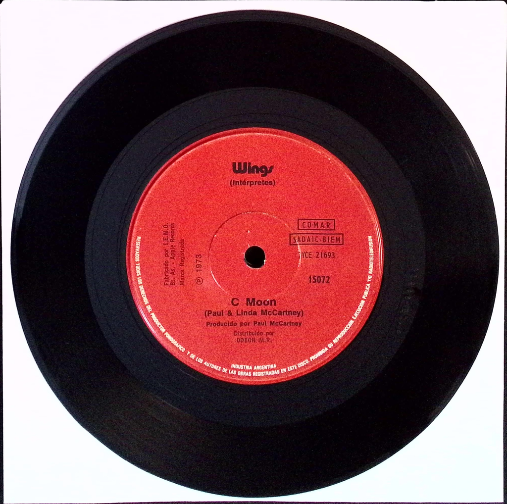 Paul Mccartney - Hi Hi Hi / C'Moon (Argentina)