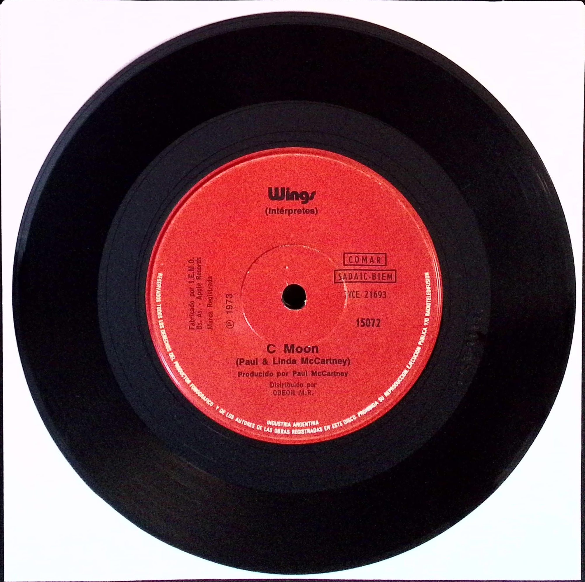 Paul Mccartney - Hi Hi Hi / C'Moon (Argentina)