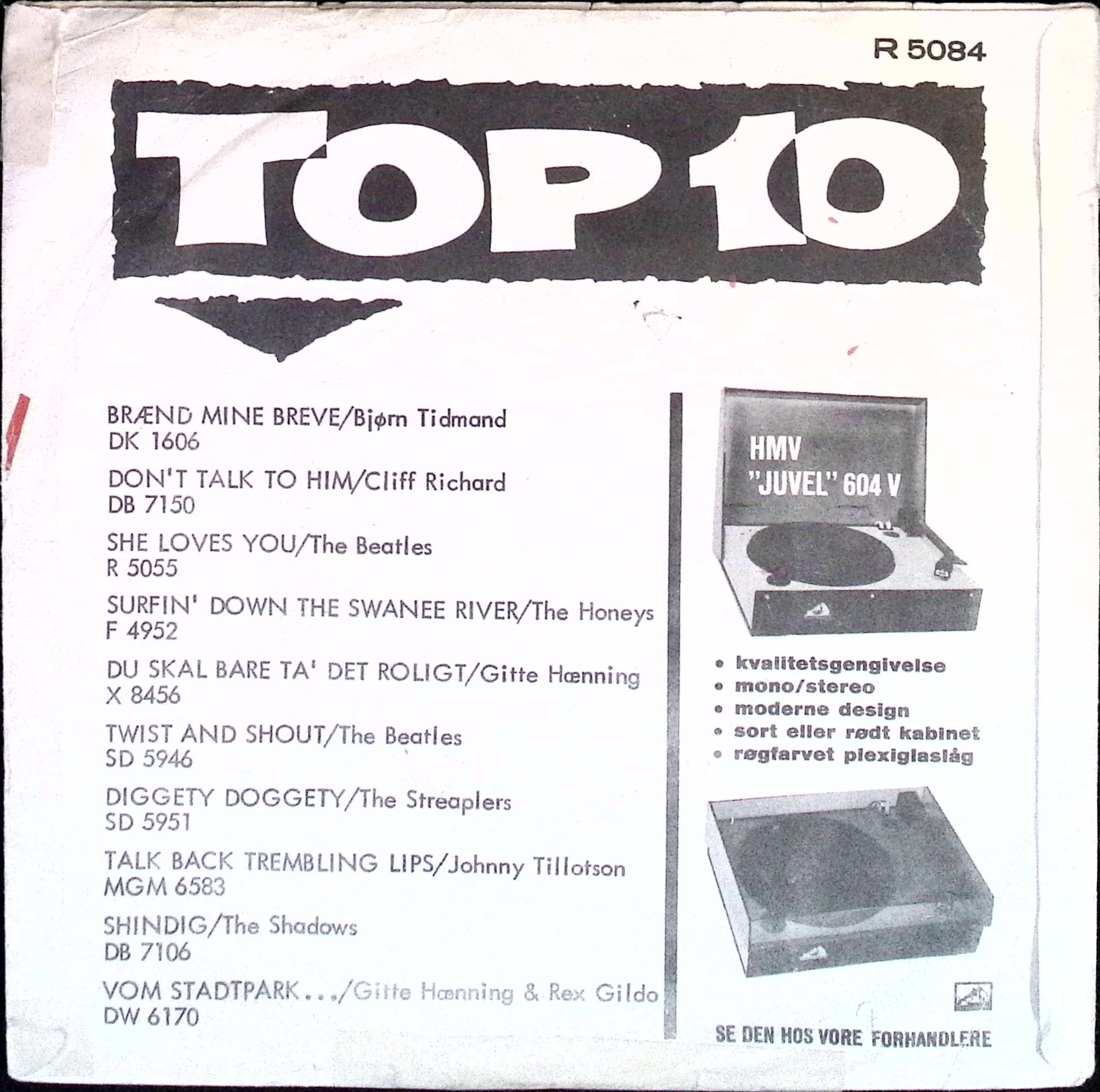 The Beatles - I Want To Hold Your Hand / This Boy (Norway)