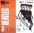 The Beatles - I Feel fine / She's a woman (Norway)