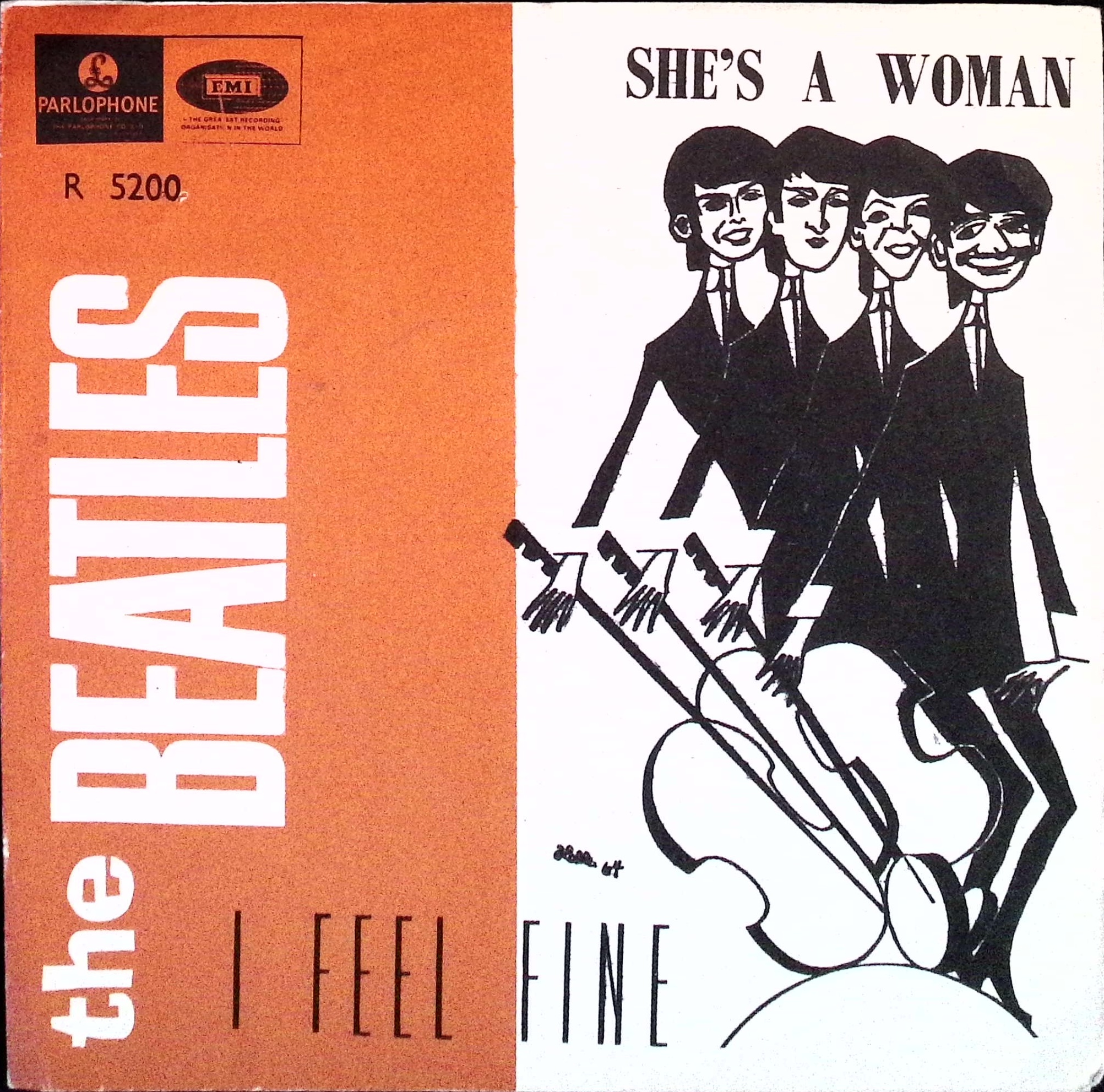 The Beatles - I Feel fine / She's a woman (Norway)
