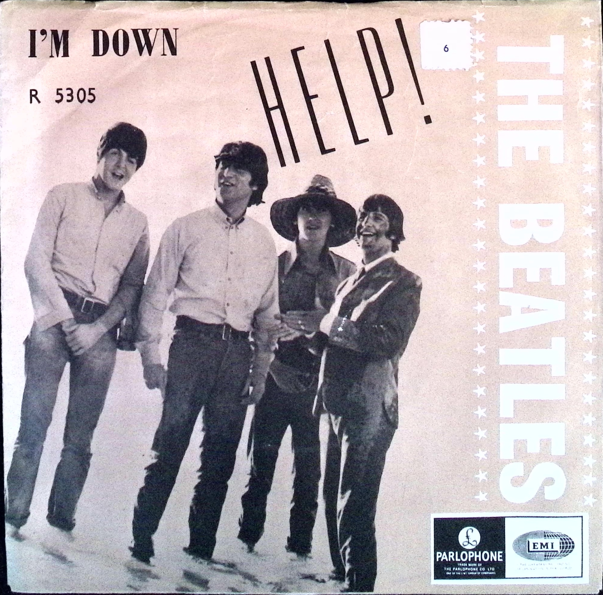 The Beatles - Help / I'm Down (Norway)