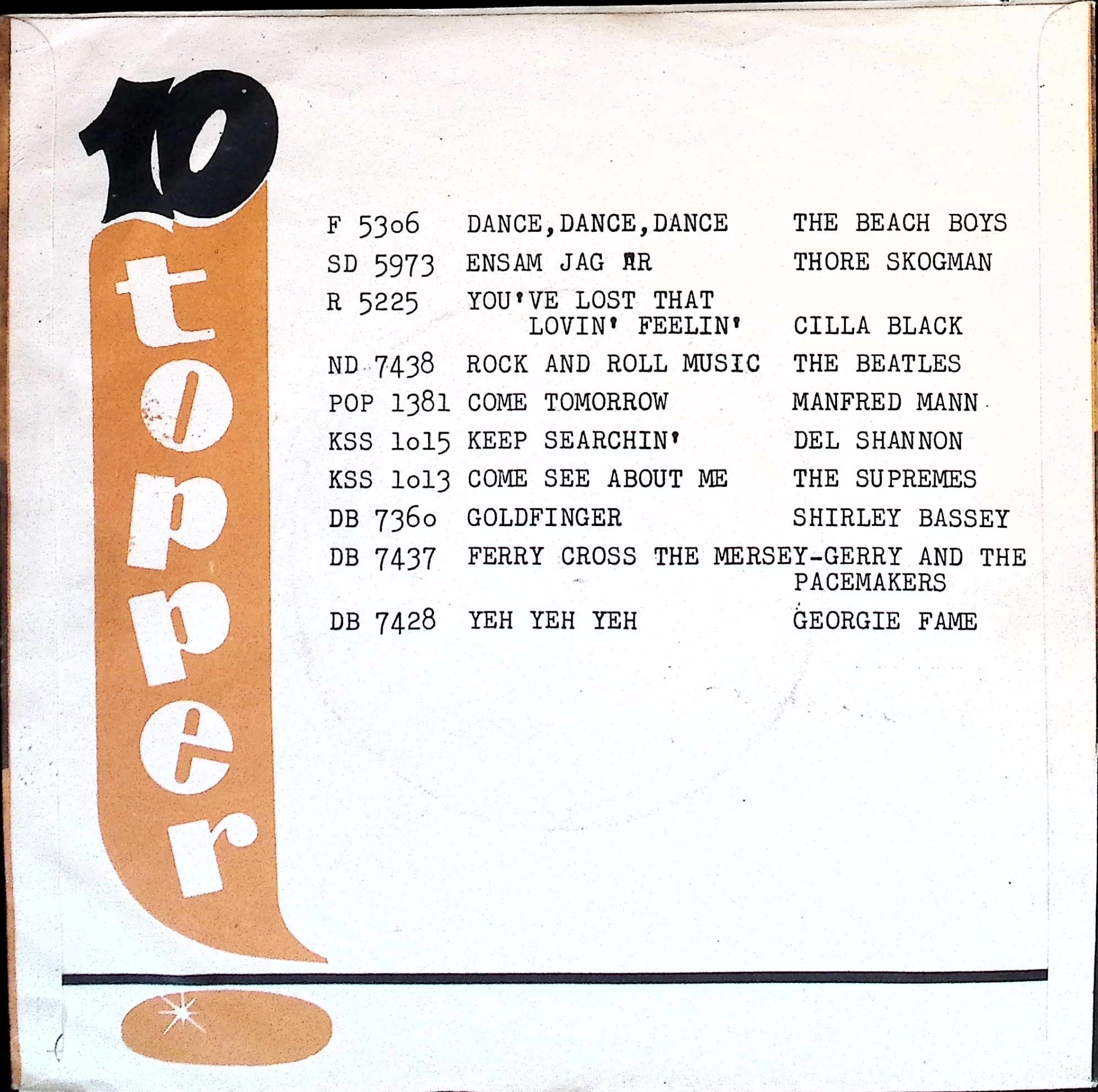 The Beatles - Ticket to ride / Yes it is (Norway)
