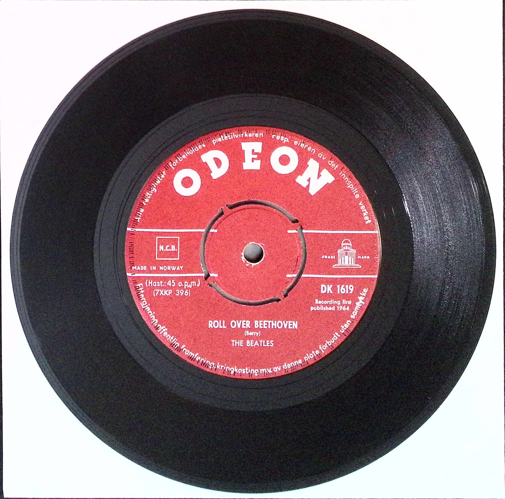 The Beatles - Roll Over Beethoven / Please Mister Postman (Norway)