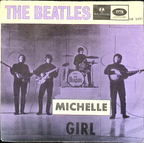 The Beatles - Michelle / Girl (Norway)