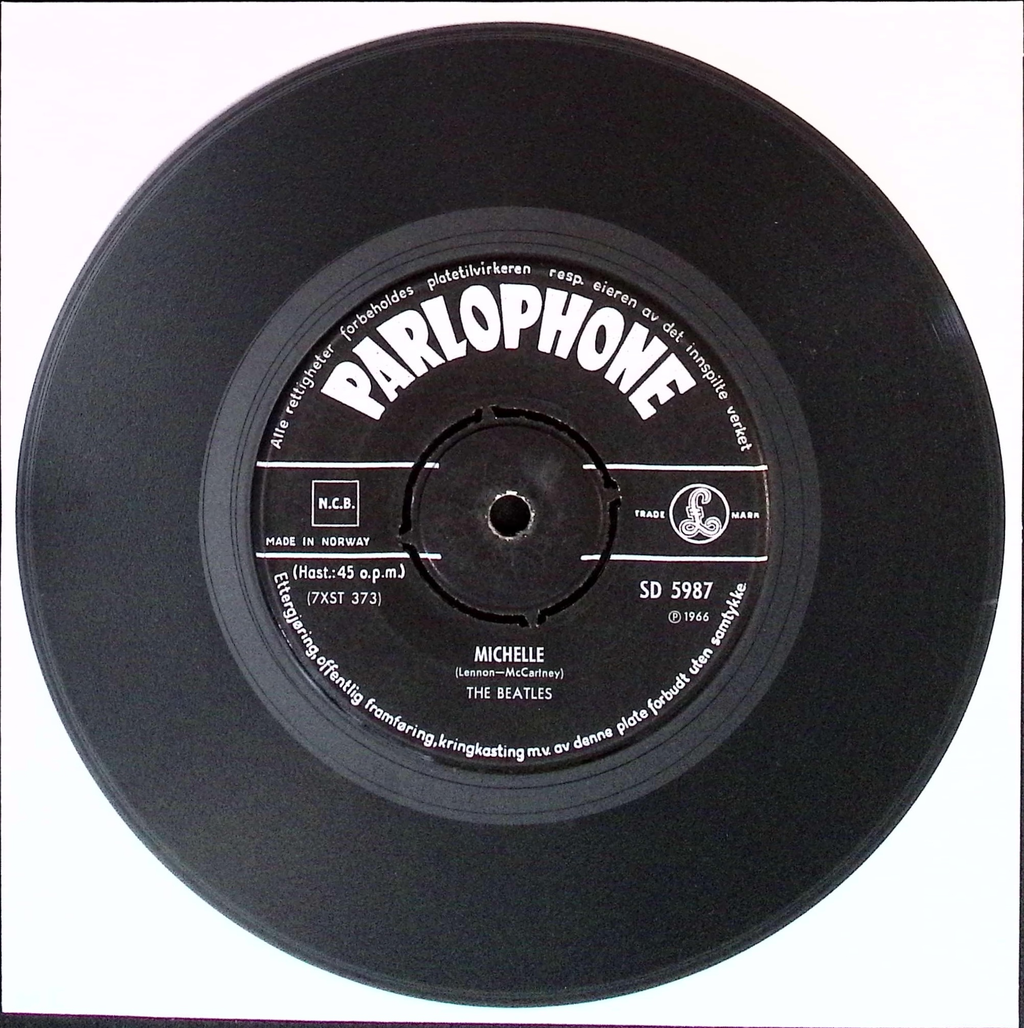 The Beatles - Michelle / Girl (Norway)