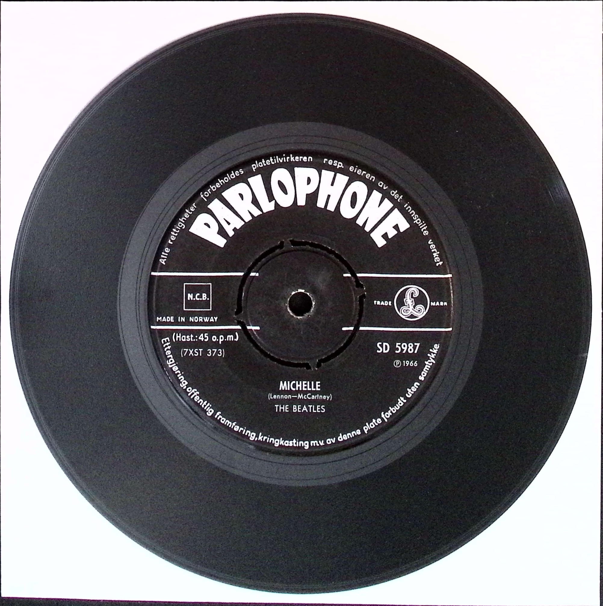The Beatles - Michelle / Girl (Norway)