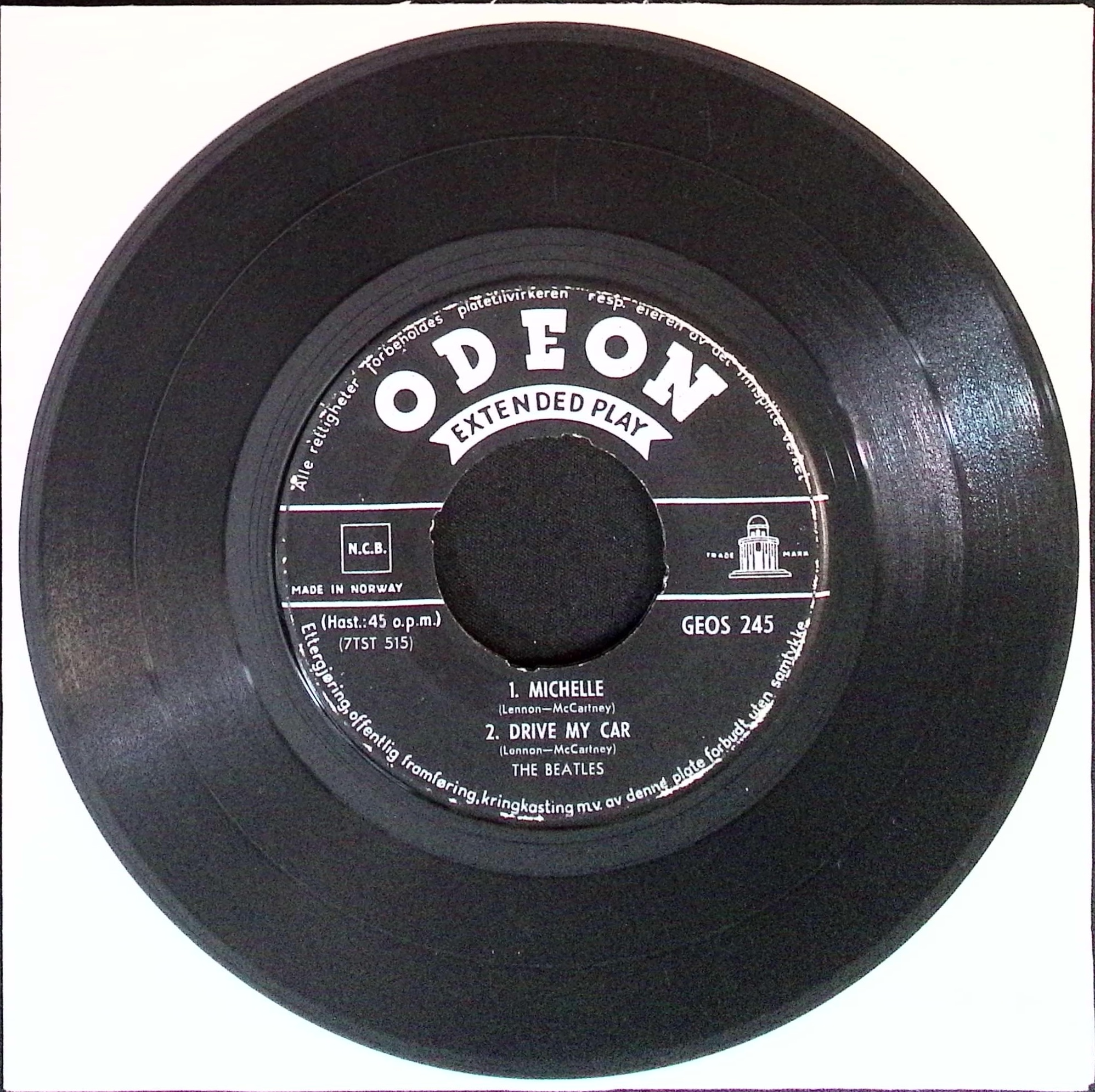 The Beatles - Michelle  (Norway)