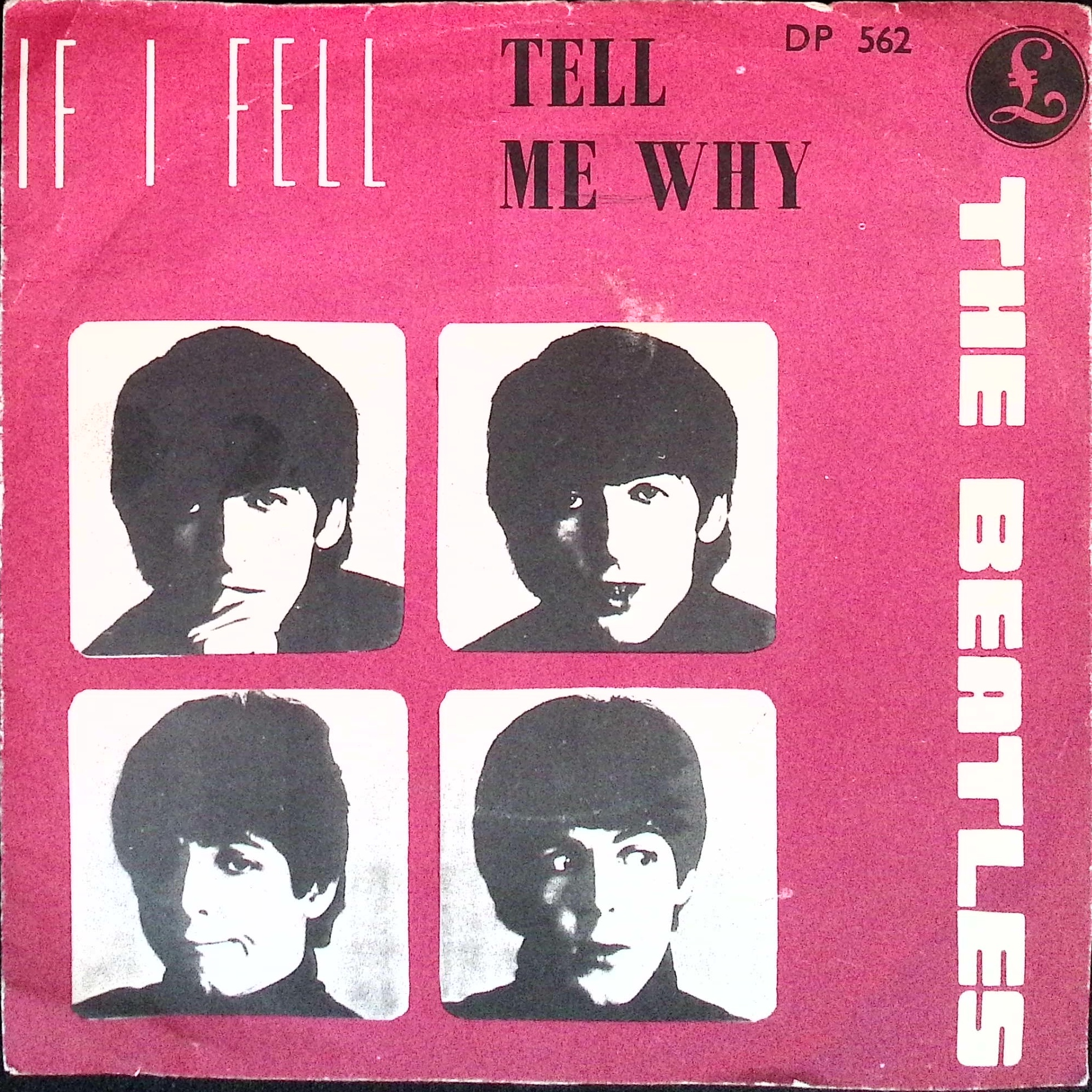 The Beatles - If I fell / Tell Me why (Norway)